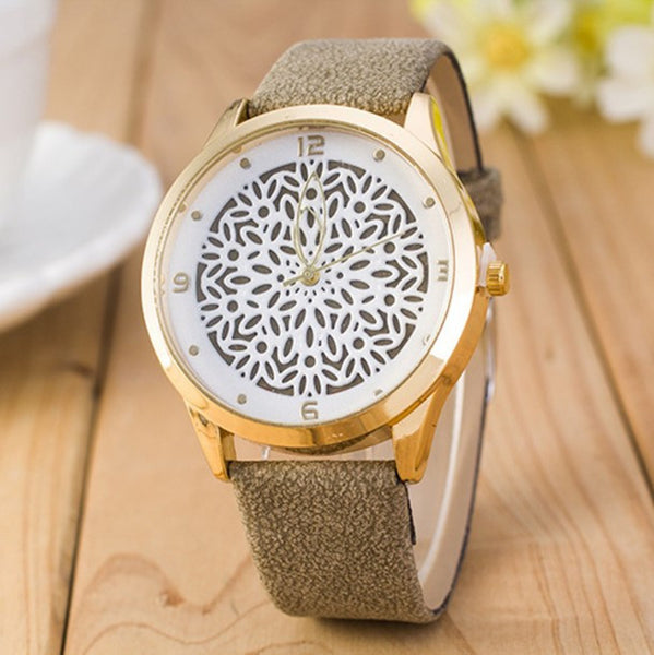 Flower Printed Design Watches